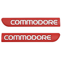 Front Fender "Commodore" Red Badge Moulding for Holden Commodore VR VS S & SS