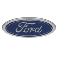 90mm Oval Ford Oval Badge for Ford Falcon XE XF XG/Fairlane ZJ ZK FC FD - Light Blue