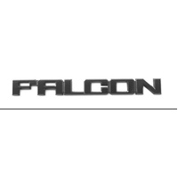 Falcon Boot & Tailgate Badge for Ford Falcon XD XE XF - Black