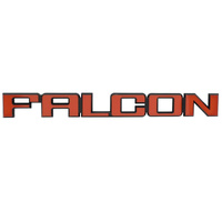 Falcon Boot & Tailgate Badge for Ford Falcon XD XE XF - Red