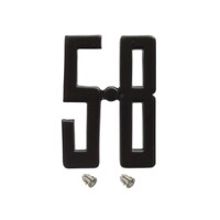 Ford XC GS "5.8" Fender Badge - Black
