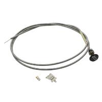Bonnet Cable Kit for Holden LH To Early LX Round Knob