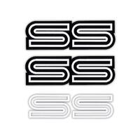 Body Decal Kit for Holden HQ SS Fender & Boot (3 Pcs)
