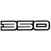 Large 350 Fender Decal for Holden HQ Monaro