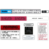 Decal Kit for Ford Falcon XR GT