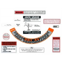 Ford Falcon XA GT Decal Kit