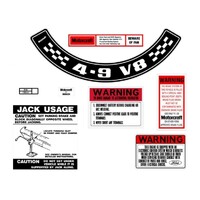 Ford Falcon XC/Fairlane ZH 4.9 V8 Decal Kit