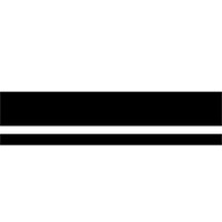 Ford Falcon XR GT Sedan Decal Stripe Kit - Black