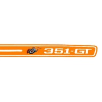 Ford Falcon XY GT Sedan Decal Stripe Kit - Orange Non Reflective