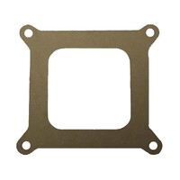 Carby To Manifold Gasket - Sq/Bore 3mm Thick Open