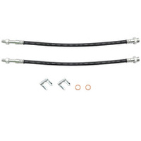 Front Brake Hose Kit for Holden HQ HJ HX Disc Brakes Exc HX Alloy Caliper