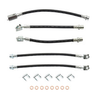 Front & Rear Brake Hose Kit for Holden Statesman WB Disc Brakes