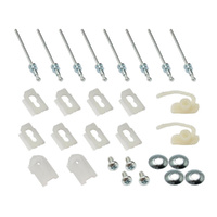 Rear Door Belt Moulding Clip Kit for Holden HK HT HG Sedan
