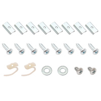 Door Belt Moulding Clip Kit x1 Door for Holden HR Front or Rear Bolt Spring Screw