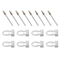 8Pc Molding Retaining Rivet Kits for Holden