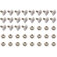 20pc Moulding Retainer Clip Kit for Ford XD XE/Fairlane ZJ ZK ZL - Short
