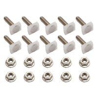 10pc Moulding Retainer Clip Kit for Ford XD XE/Fairlane ZJ ZK ZL - Long