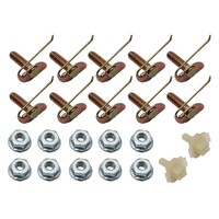 Ford Falcon XA Bonnet & Eyebrow Moulding Clip Kit