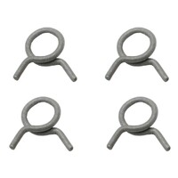 4 Piece Hose Clamp Kit - Wire Type (9/16" OD)