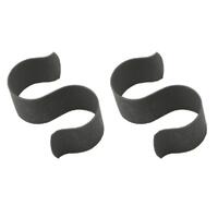 2pc Heater Hose S Shape Clip Kit