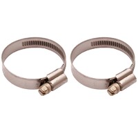 Hose Clamp Kit Worm Drive (W:12 D:32 - 50mm) Set of 2