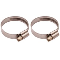 Hose Clamp Kit Worm Drive (W:12 D:32 - 50mm) Set of 2