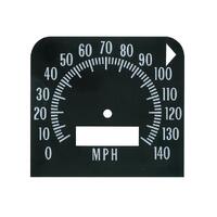 140 Mph Speedo Face Decal for Holden HQ