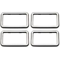 Inner Door Handle Surround for Holden Commodore VB VC VH VK VL - Chrome/Black