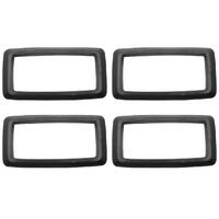 Ford XA XB/Fairlane ZF-ZG Black Inner Door Handle Surround - Set of 4