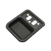 Ford Falcon XT XW XY/Fairlane ZB ZC ZD Door Handle Cup (Front or Rear) Black