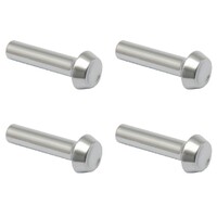 Ford Falcon XR Chrome Door Lock Knob Kit - Set of 4