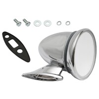Door Mirror Assembly for Classic & Racing Bullet Style - Left or Right
