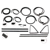 Ford Falcon XB/Fairlane ZG Sedan Door Rubber Kit - Rear (No Pinchweld)