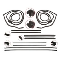 Ford Falcon XM XP (Exc. Coupe) Front Door Rubber Kit
