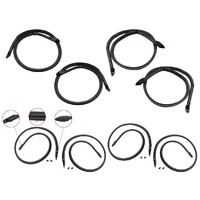 Ford Falcon XA/Fairlane ZF Sedan/Wagon Door Seal Kit (No Pinchweld)