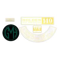 Engine Bay Decal Kit for Holden EH 149