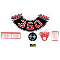 Engine Bay Decal Kit + Diff Tab for Holden HT HG 350 Rock E