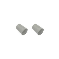 Ford Falcon XR XT XW XY XA XB XC XD XE XF/ZA-ZL Sunvisor Sleeve Ends (Pair)Grey