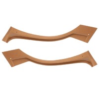 Ford Falcon XW XY Dog Leg Rear Wheel Arch Trim Set - Saddle