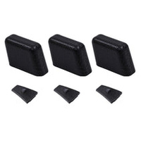 6pc Climate Control Dash Knob & Fastening Plate Set for Ford Falcon XA XB/Fairlane ZF ZG
