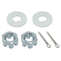 2pc Wheel Bearing Retainer Washers & Nut Kit for Holden 48-HR