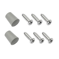 Ford XT XW XY XA XB XC XD XE XF ZB-ZL FC - FE Sunvisor Screws & Tips Kit - Grey