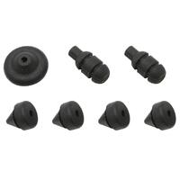 Number Plate Grommet & Mount Rubbers - Front & Rear for Holden HQ HJ HX HZ WB