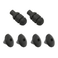 Number Plate Grommet & Mount Rubbers - Front and Rear for Holden Torana LC LJ
