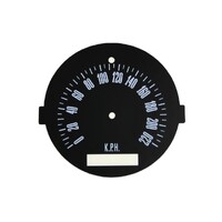 Ford Falcon XW XY Conversion 140 Mph To 220 Kph Speedo Decal