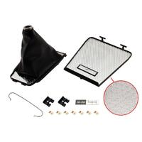 Silver Gear Shift Console Lid Surround & Boot for Holden Early HQ GTS 4 Speed