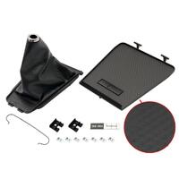 Black Gear Shift Console Lid Surround & Boot for Holden Early HQ 4 Speed