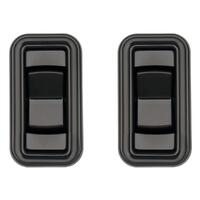 Electric Window Switch Kit - Rear for Holden Commodore VB VC VH VK VL - Black