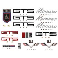 Badge Kit for Holden HG Monaro GTS 253
