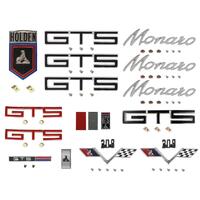 Badge Kit for Holden HG Monaro GTS 308
